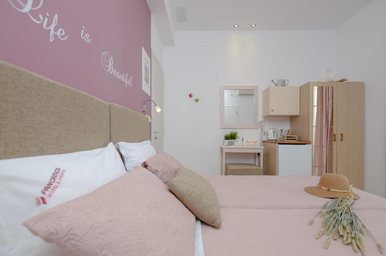 Naxos City Panormos Hotel And Studios מראה חיצוני תמונה